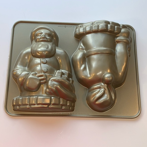 Vintage Williams Sonoma 3D Santa Claus Cake Pan Mold - Picture 5 of 8